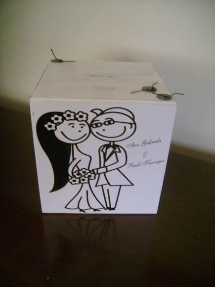 Cofre Personalizado para Noivos