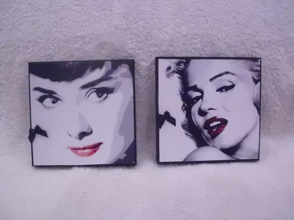 Dupla de Quadros :divas do Cinema