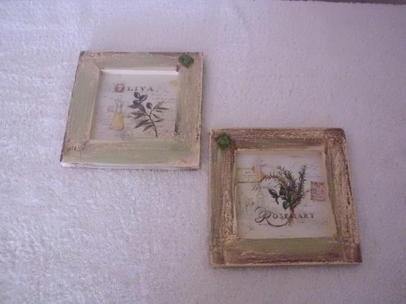 Dupla de Quadros para Cozinha