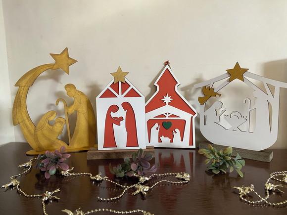Enfeites Natal Presépio