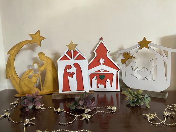 Enfeites Natal Presépio