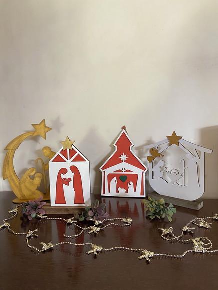 Enfeites Natal Presépio