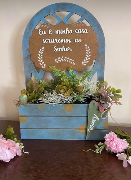 Floreira Rústica de Parede