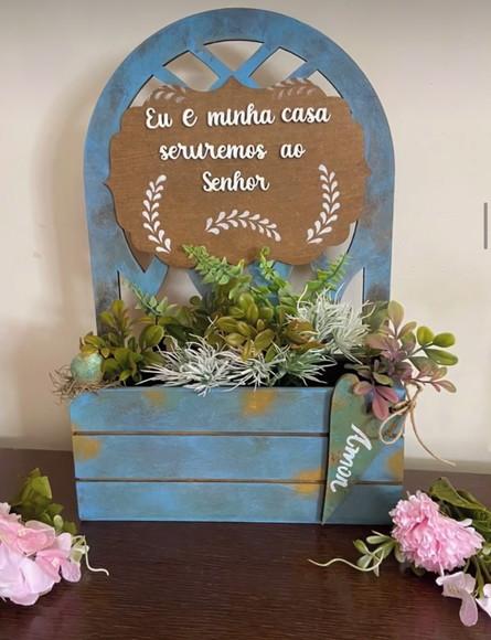 Floreira Rústica de Parede