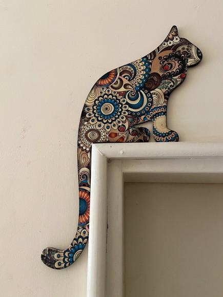 Gatos Decorativos de Porta