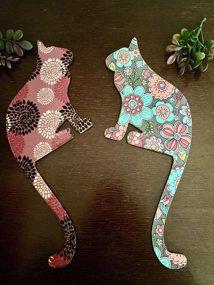 Gatos Enfeite de Portas