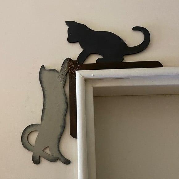 Gatos Enfeites de Porta