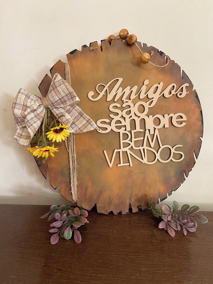 Guirlanda de Porta Bem Vindos