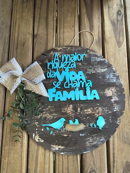 Guirlanda de Porta Família