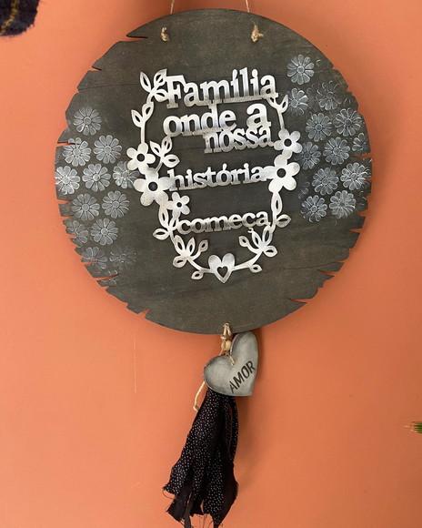 Guirlanda de Porta Famila