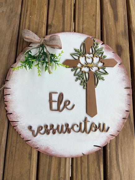 Guirlanda Páscoa Cristã