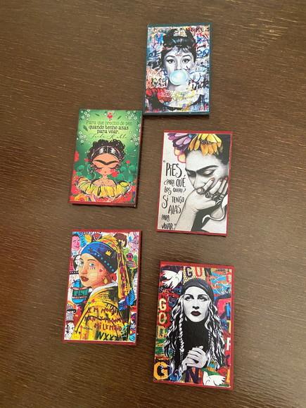 Ímãs de Geladeira Pop Art