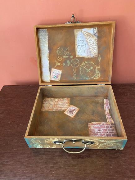 Maleta Steampunk Decorativa