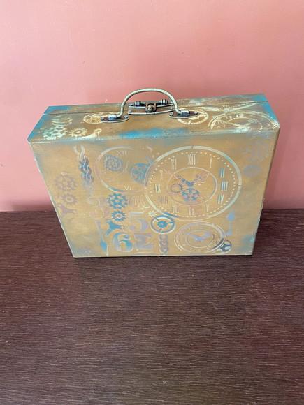 Maleta Steampunk Decorativa