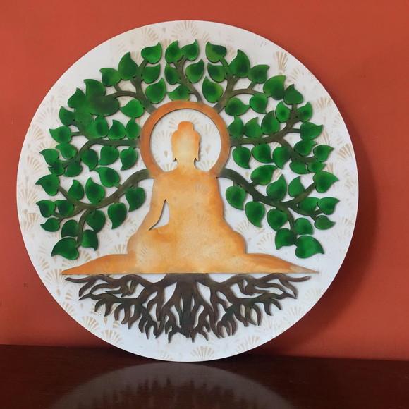 Mandala Buda e Árvore da Vida