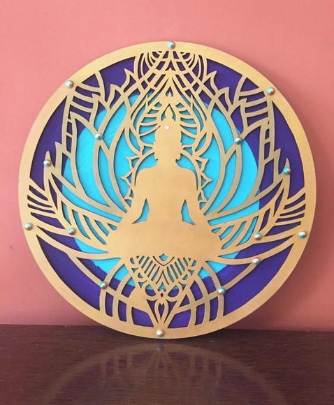 Mandala Buda na Lótus