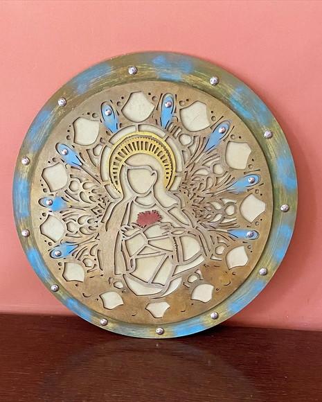 Mandala Sagrado Coração de Maria