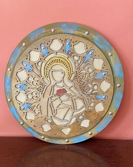 Mandala Sagrado Coração de Maria