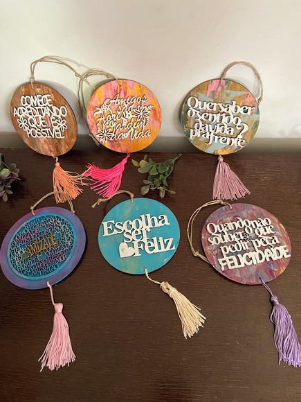 Mandalas com Frases Motivacionais