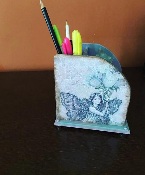 Organizador de Escritório Menina