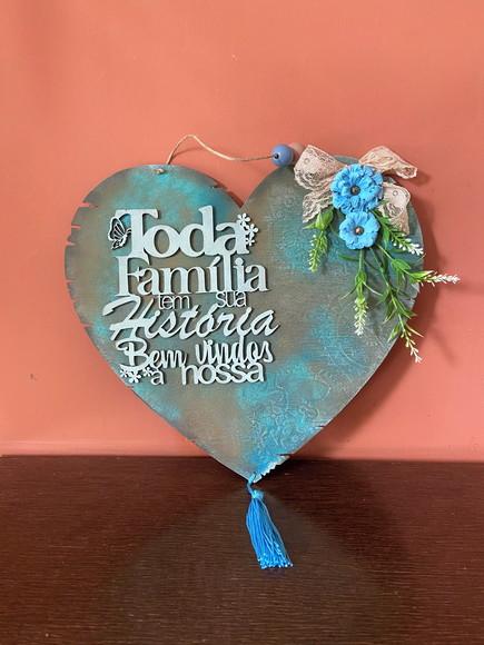 Placa de Porta Bem Vindos