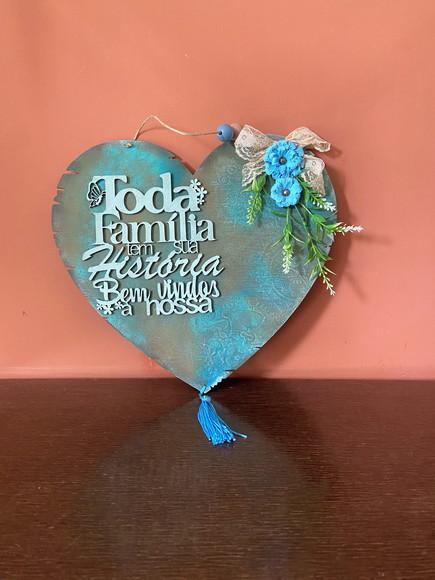 Placa de Porta Bem Vindos
