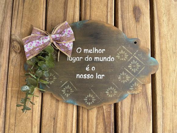 Placa de Porta de Entrada