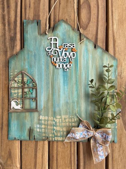 Placa Decorativa Casa da Vovó