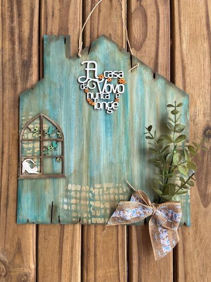 Placa Decorativa Casa da Vovó
