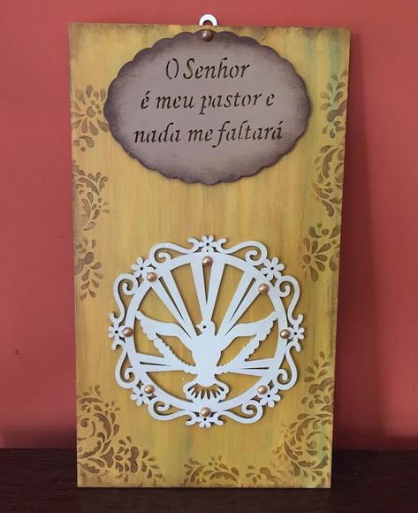 Placa Decorativa Espírito Santo