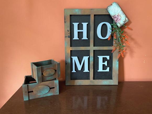 Placa Decorativa Home