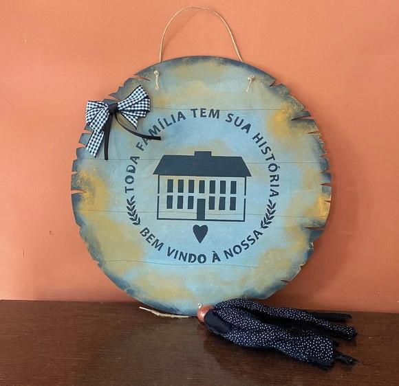Placa Decorativa para Porta