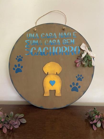 Placa Decorativa Pet / Cachorro