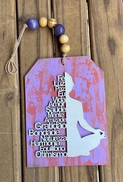 Placa Decorativa Zen
