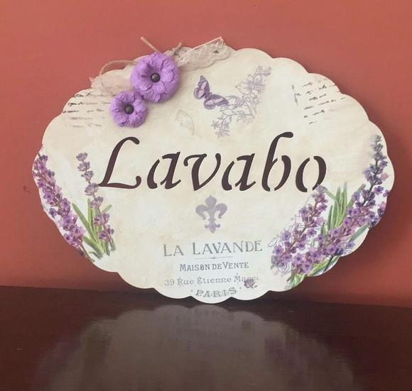 Placa Lavabo