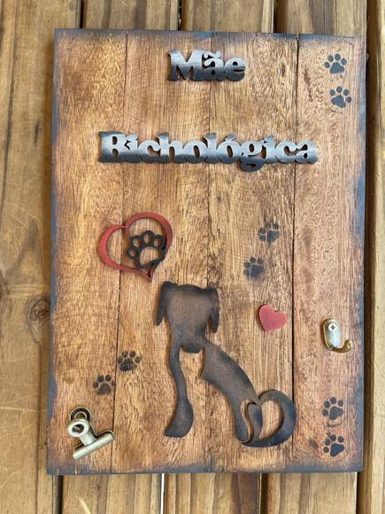 Placa Organizadora Mãe Bichologica