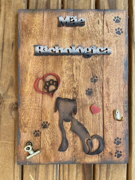 Placa Organizadora Mãe Bichologica