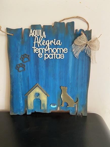 Placa Pet Cachorro