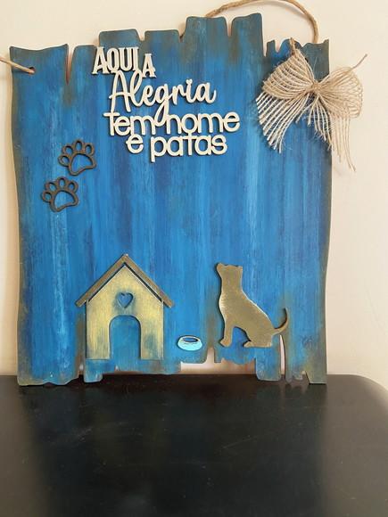 Placa Pet Cachorro