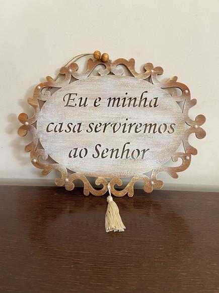 Placa Porta Salmos
