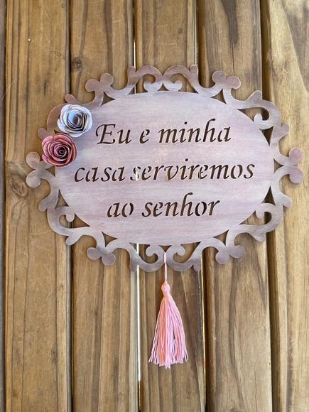 Placa Porta Salmos
