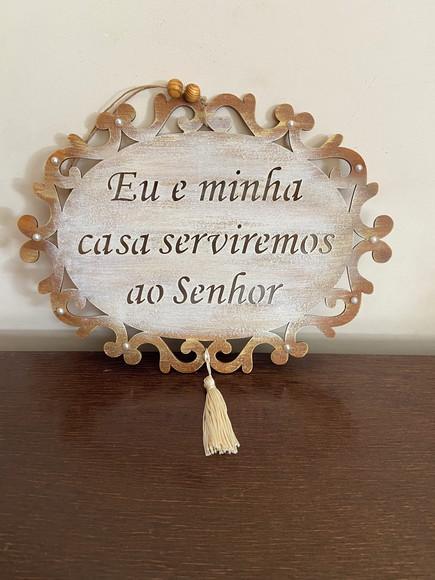 Placa Porta Salmos
