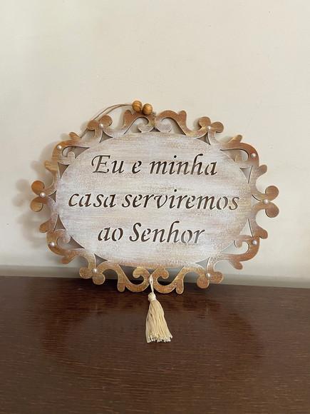 Placa Porta Salmos