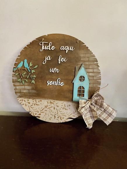 Placa: Tudo Aqui Já Foi Um Sonho