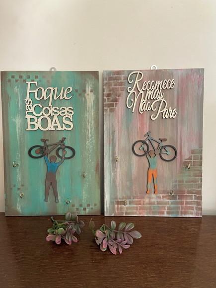 Porta Chaves Amo Bicicletas
