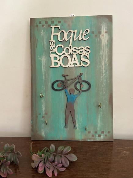 Porta Chaves Amo Bicicletas