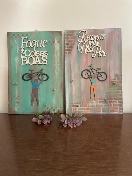 Porta Chaves Amo Bicicletas