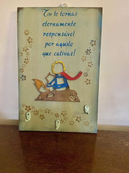 Porta Chaves Pequeno Príncipe