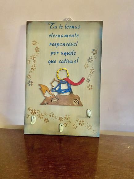Porta Chaves Pequeno Príncipe