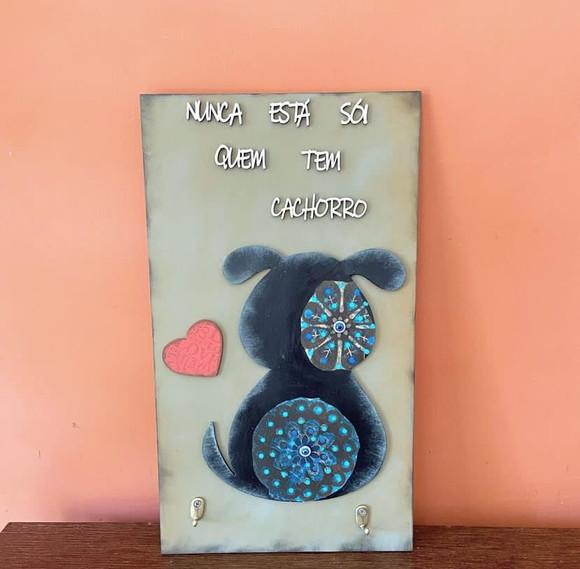 Porta Coleiras ou Chaves Pet